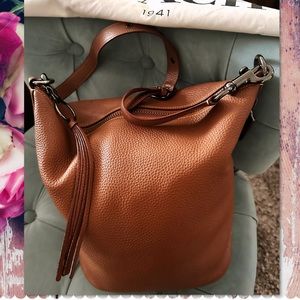 COACH 1941 SADDLE BAG LARGE HOBO DUFFLE BAG 29257